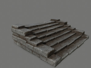 old ruin 3D-Modell