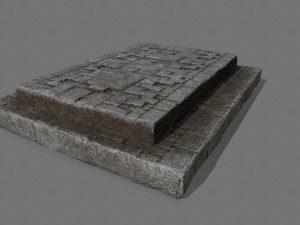 old ruin 3D-Modell