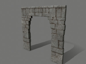 old ruin 3D-Modell
