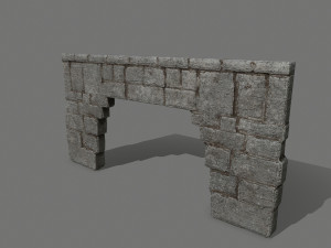 old ruin 3D-Modell