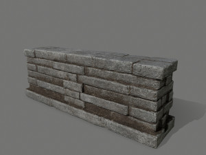 old ruin 3D-Modell