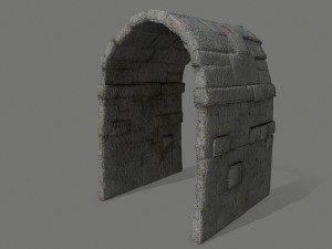 old ruin 3D-Modell