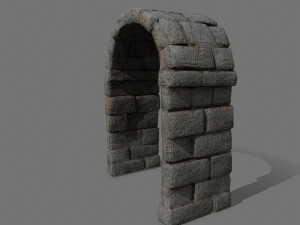 old ruin 3D-Modell