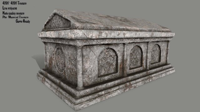tomb1 Model 3D .c4d .max .obj .3ds .fbx .stl .blend 