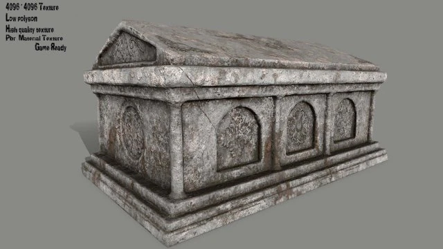 tomb1 3D Model .c4d .max .obj .3ds .fbx .stl .blend 