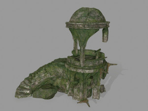 oldtemple 3Dモデル