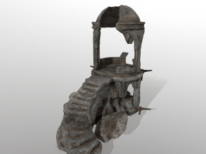 oldtemple Modello 3D