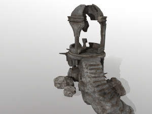 oldtemple Modello 3D