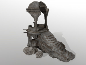 oldtemple Modello 3D