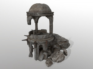 oldtemple Modello 3D