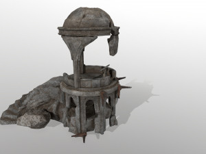 oldtemple Modello 3D