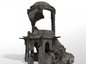 oldtemple Modello 3D