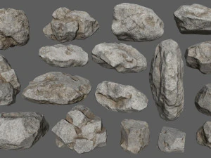rocks 3D Model