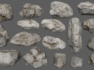rocks 3D Model