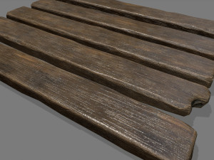 woods and ropes 3D Model