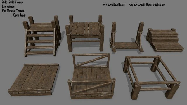 woodbridge1 3D Model .c4d .max .obj .3ds .fbx .stl .blend