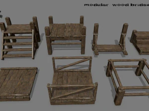 우드브리지1 3D 모델