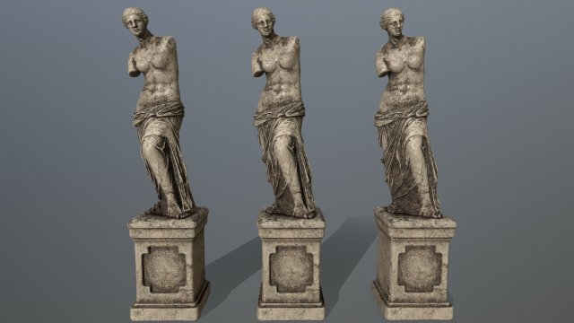 venusdemilo 3D-Modell .c4d .max .obj .3ds .fbx .stl .blend 