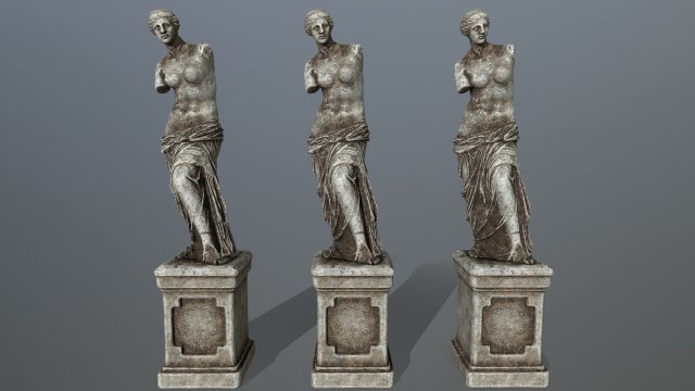 venusdemilo 3D 模型 .c4d .max .obj .3ds .fbx .stl .blend