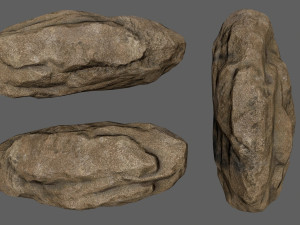 desert rocks 3D Model