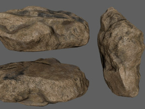 desert rocks 3D Model