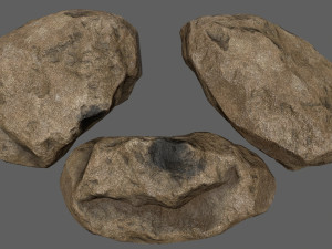 desert rocks 3D Model