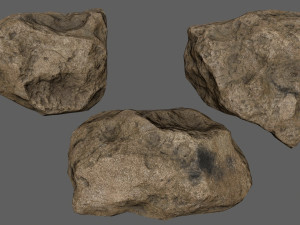 desert rocks 3D Model