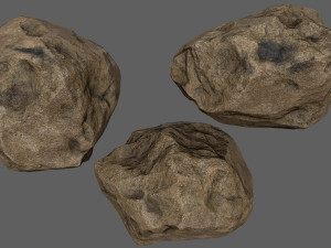 desert rocks 3D Model