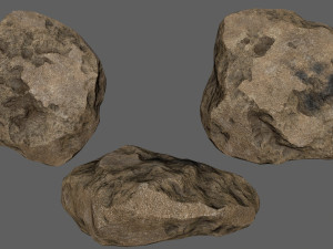 desert rocks 3D Model