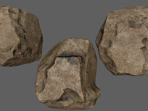 desert rocks 3D Model