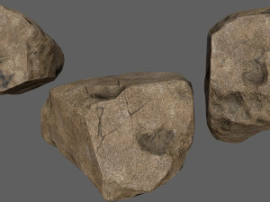 desert rocks 3D Model