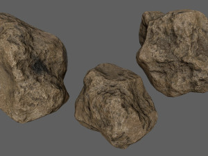 desert rocks 3D Model