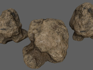 desert rocks 3D Model