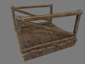 wood bridge 3D Model