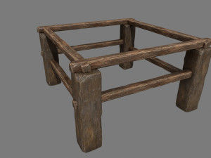 wood bridge 3D Model