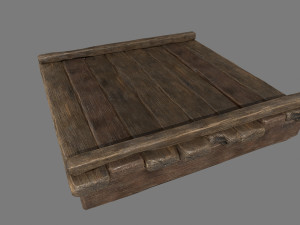 wood bridge 3D Model