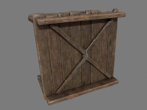 wood bridge 3D Model