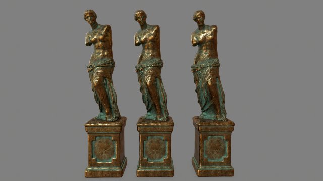 venusdemilo 3D-Modell .c4d .max .obj .3ds .fbx .stl .blend 