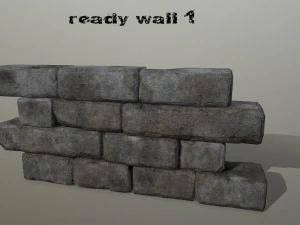 wall stone 3D Model