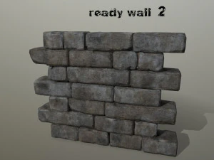 wall stone 3D Model
