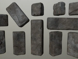 wall stone 3D Model