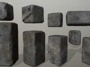 wall stone 3D Model