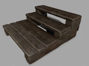 stair set 3D Model