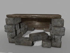 stair set 3D Model