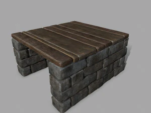 stair set 3D Model