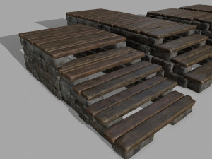 stair set Modelo 3D