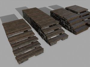 stair set Modelo 3D