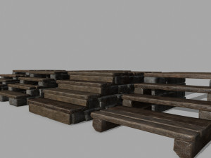 stair set Modelo 3D