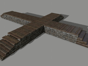 stair set Modelo 3D