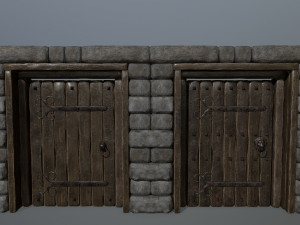 door set Modello 3D
